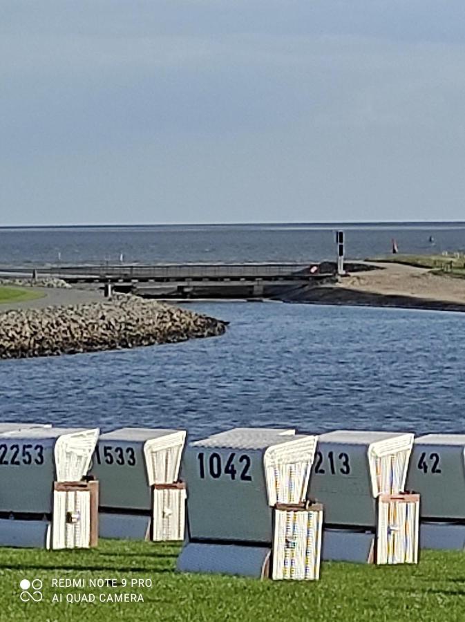 1-Raum-Apartment Seagull Seemoewe Büsum Esterno foto