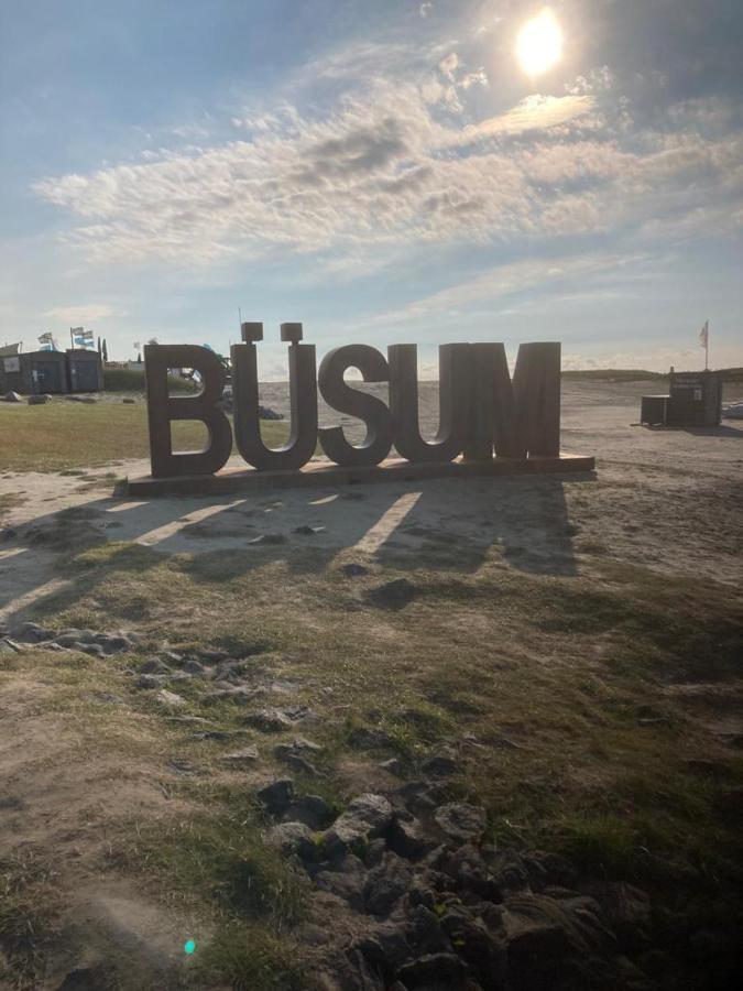 1-Raum-Apartment Seagull Seemoewe Büsum Esterno foto